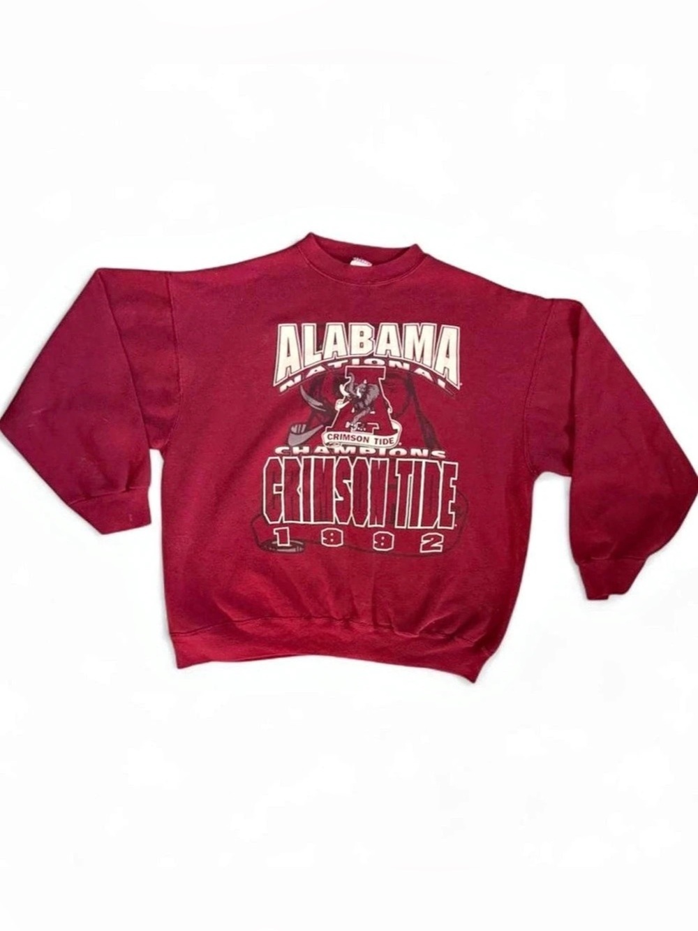Vintage Jostens Alabama 1992 National Champions Sweatshirt - Picture 1 of 6